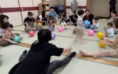 京都市南区の吉祥院にて未就園児クラスの英語リトミックレッスン大好評！