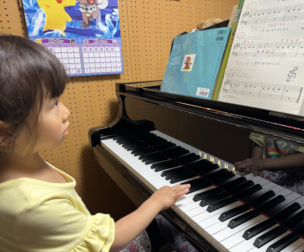 南区＆下京区のピアノ教室のレッスン