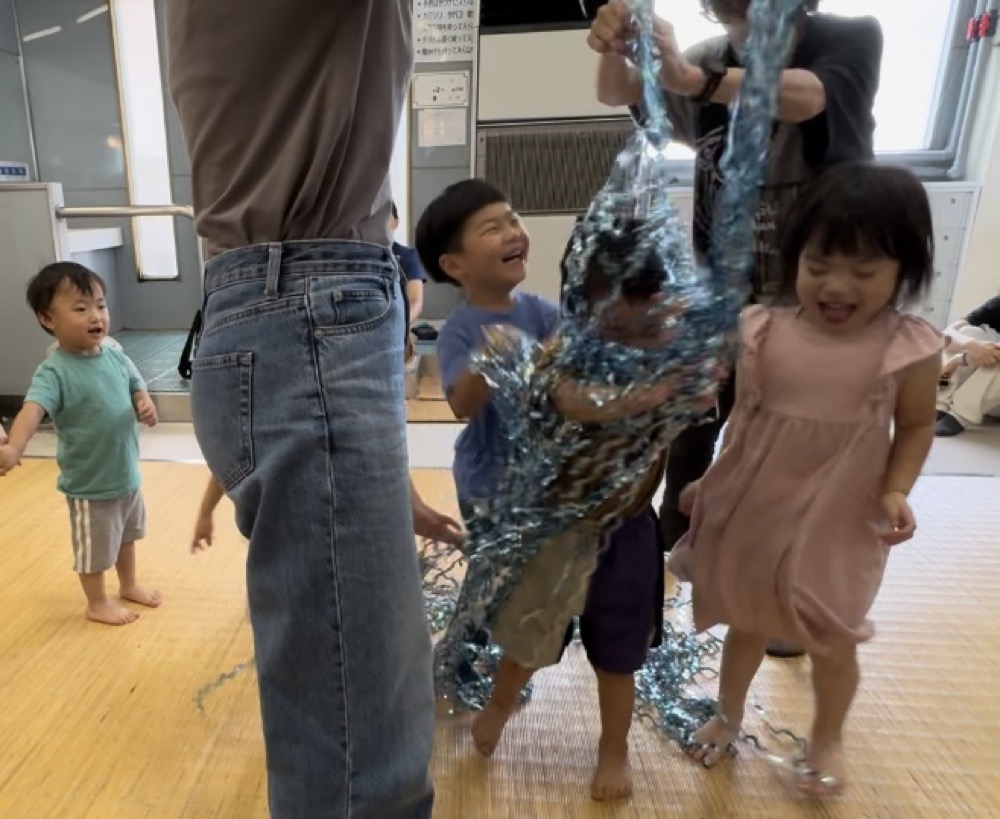 南区の英語リトミック〜水族館へ行こう