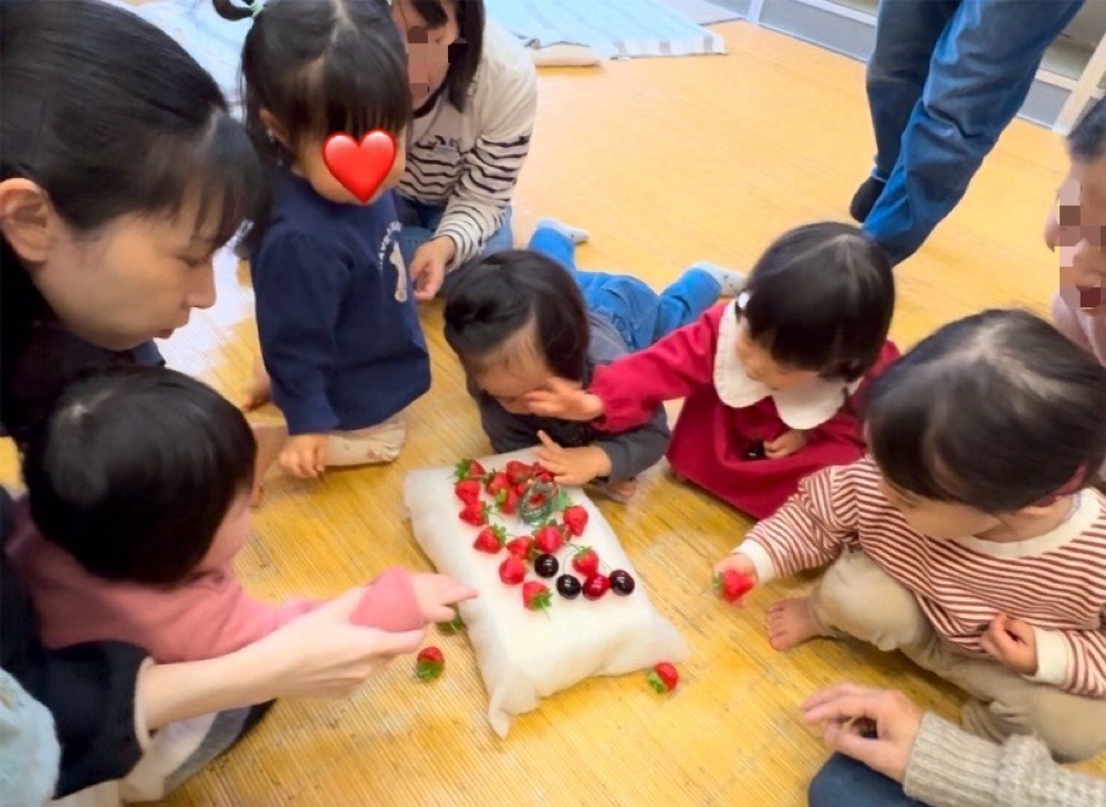 南区＆下京区のベビークリトミック♪笑顔いっぱいのクリスマスレッスン