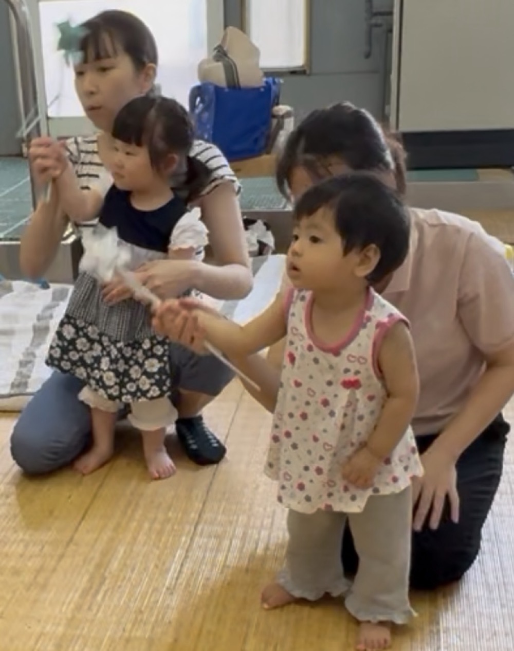 下京区＆南区のベビーリトミックレッスン♪１歳ちゃんの大きな成長