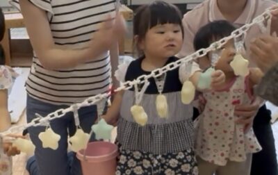 下京区＆南区のベビーリトミック♪音楽って楽しい！大好きの笑顔いっぱい１歳ちゃん達のレッスン！