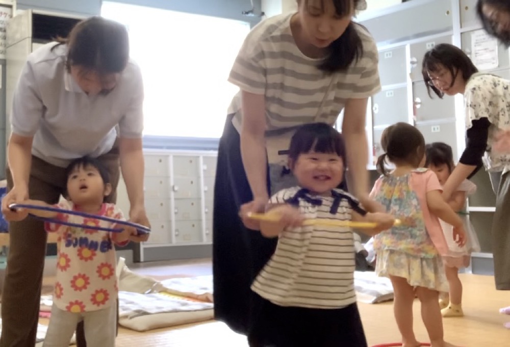 下京区＆南区のベビーリトミックレッスン♪１歳ちゃんの大きな成長