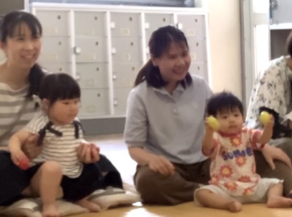 下京区＆南区のベビーリトミックレッスン♪１歳ちゃんの大きな成長