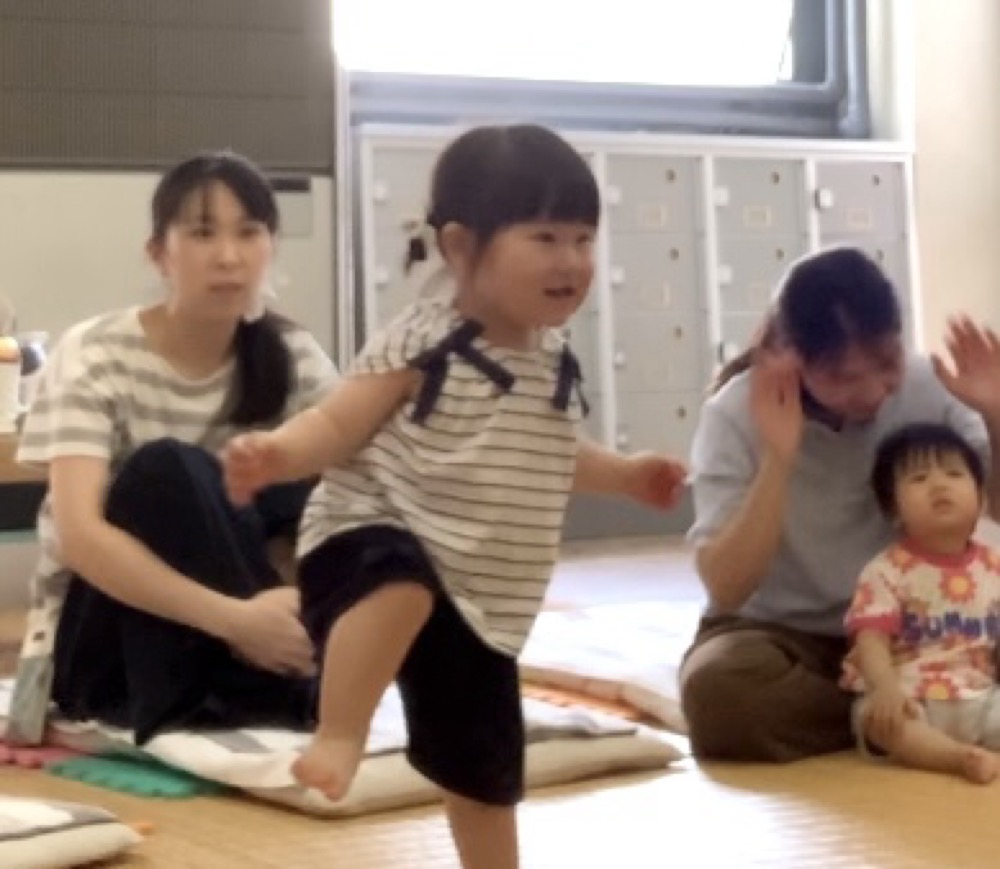 下京区＆南区のベビーリトミックレッスン♪１歳ちゃんの大きな成長