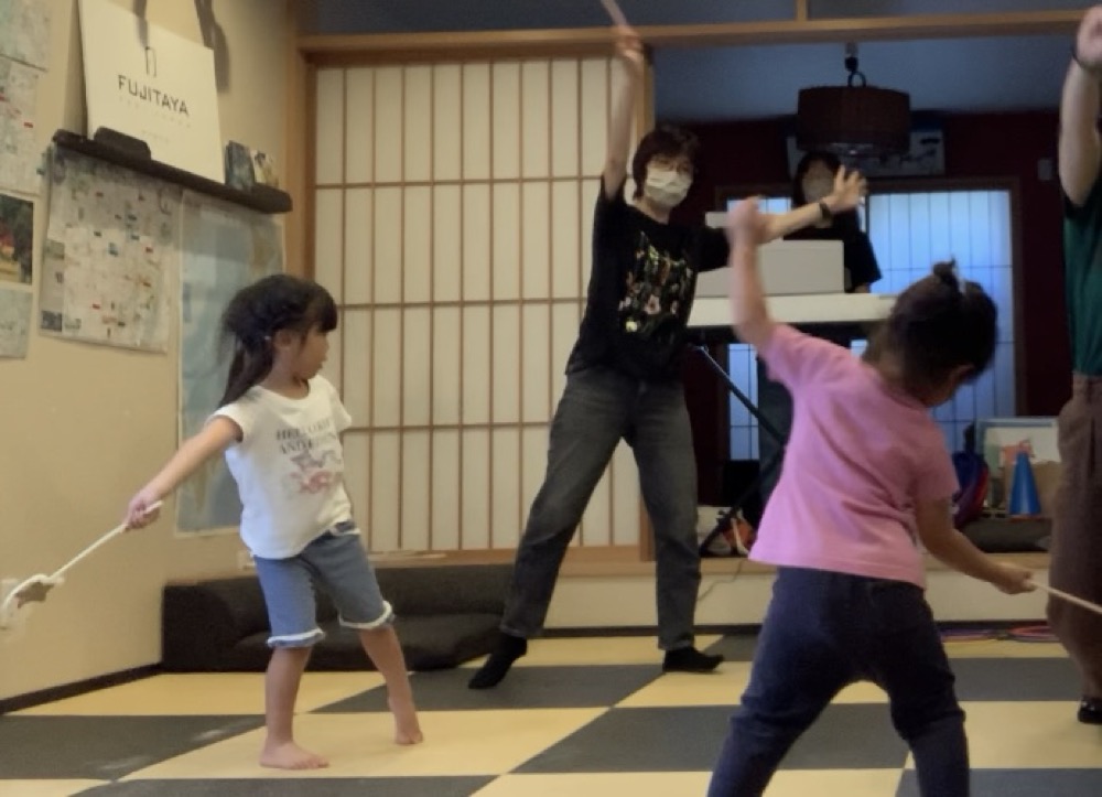 下京区＆南区の英語リトミック♪天の川で遊ぼレッスン