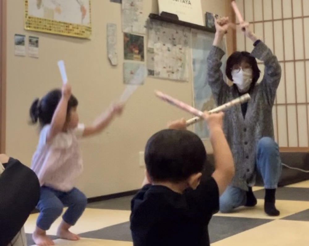 下京区＆南区の英語リトミック♪天の川で遊ぼレッスン