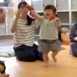 下京区・南区のベビーリトミックレッスン「海だ！夏祭りだ！わくわくがいっぱい大冒険」レッスン！