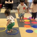 下京区＆南区の英語リトミック教室でファームの動物達と元気いっぱい運動会レッスン開催！