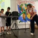 京都市南区のピアノ教室の姉妹ちゃんがバンドライブで演奏！満面の笑みで迎えたステージ