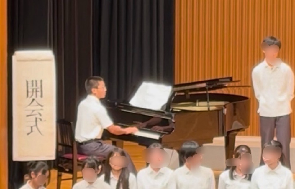 京都市南区＆下京区のピアノ音楽教室の生徒達が中学合唱コンクールで感動のピアノ伴奏！