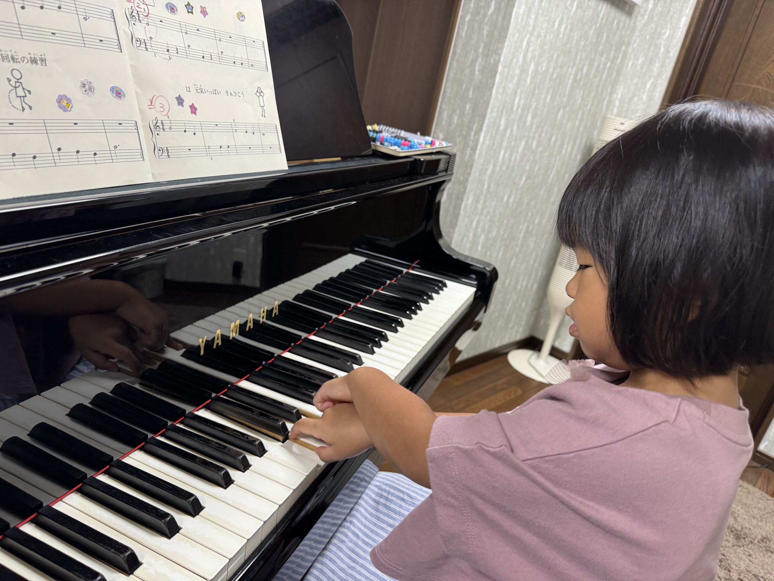京都市南区&下京区のピアノ教室でXmasコンサートに向けて練習開始！