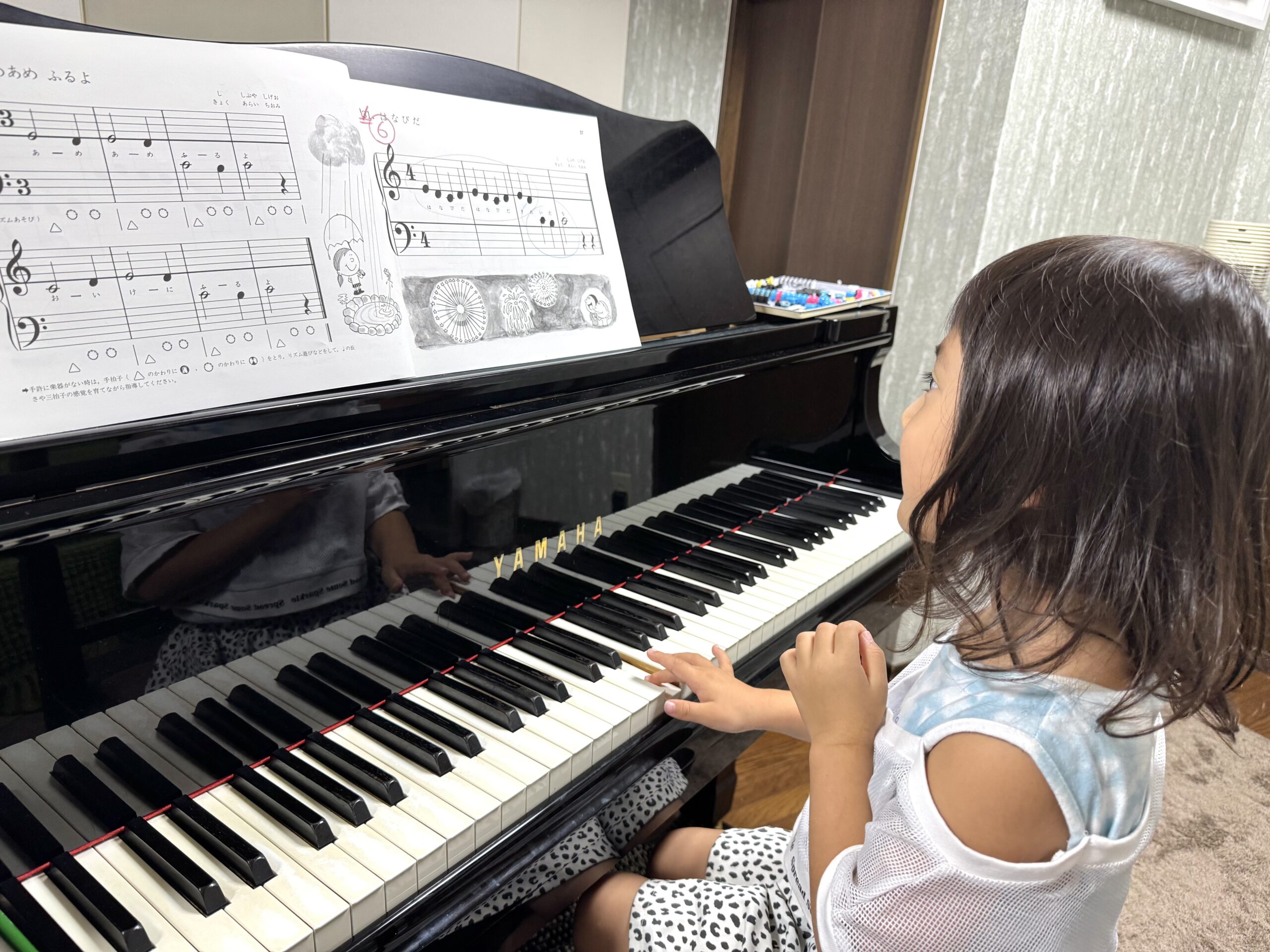 京都市南区&下京区のピアノ教室でXmasコンサートに向けて練習開始！