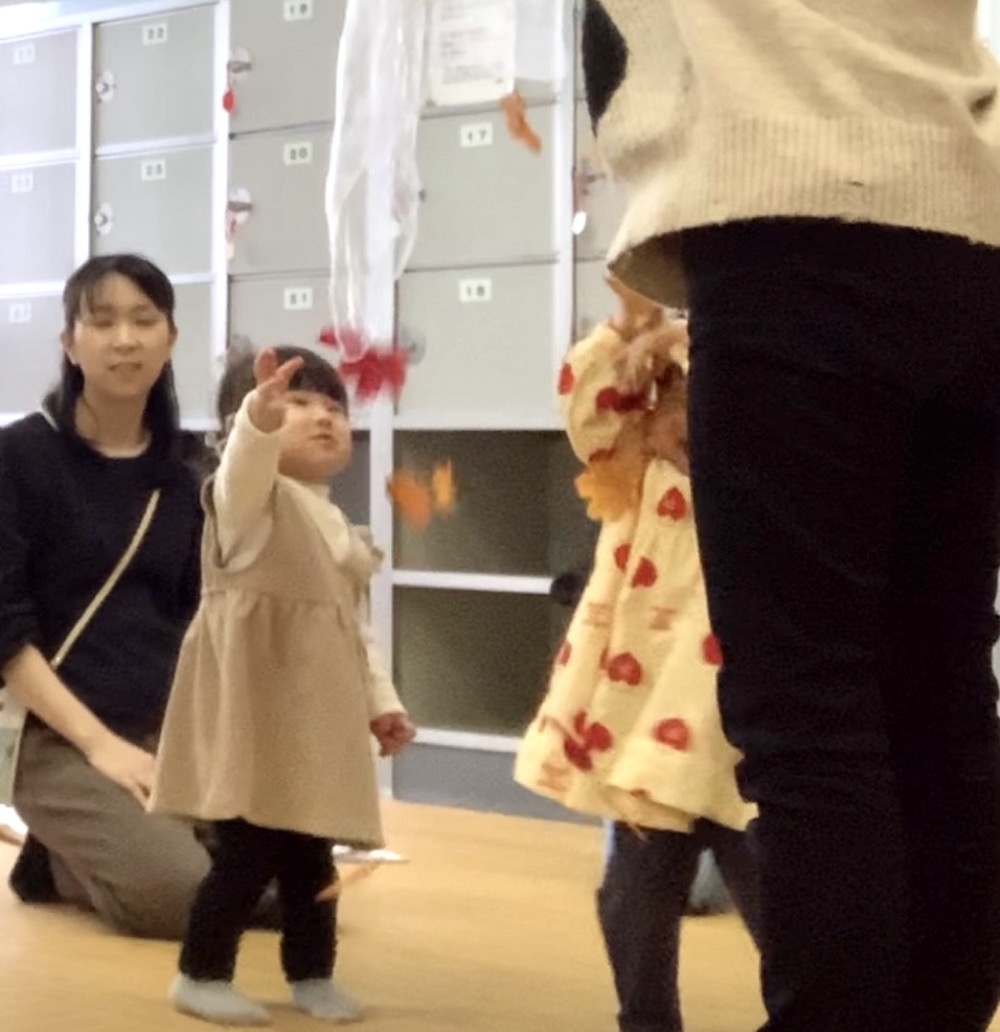 下京区&南区のベビーリトミックで「できた!」の笑顔があふれる森の音楽会リトミック!