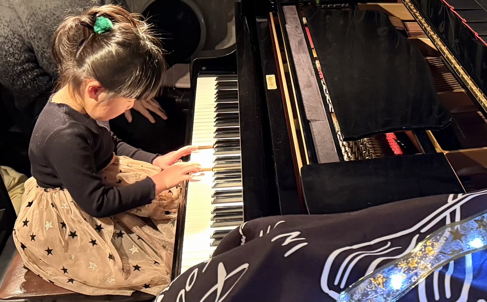 下京区＆南区のピアノ教室のクリスマスコンサート！４歳達の初めてのどきどきのステージ
