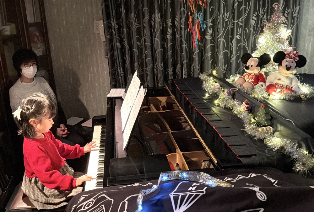 下京区＆南区のピアノ教室で笑顔と音楽のあふれるクリスマスコンサート開催！
