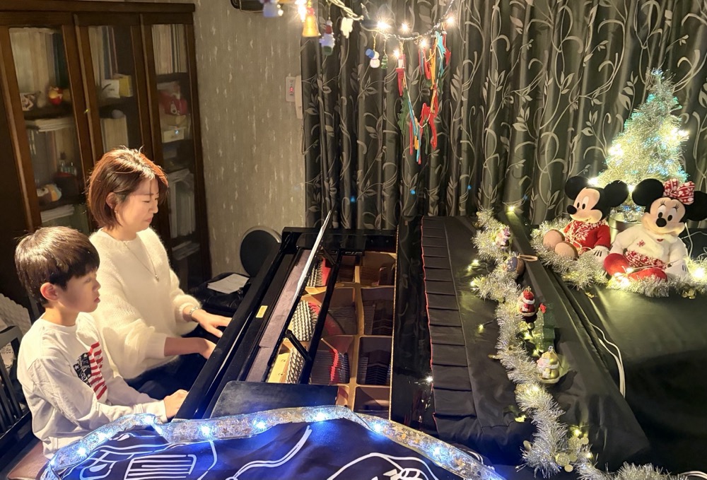 下京区＆南区のピアノ教室で笑顔と音楽のあふれるクリスマスコンサート開催！