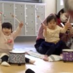 京都市のベビーリトミック！お正月リズムで「できた！」はじける笑顔が学びの第一歩！