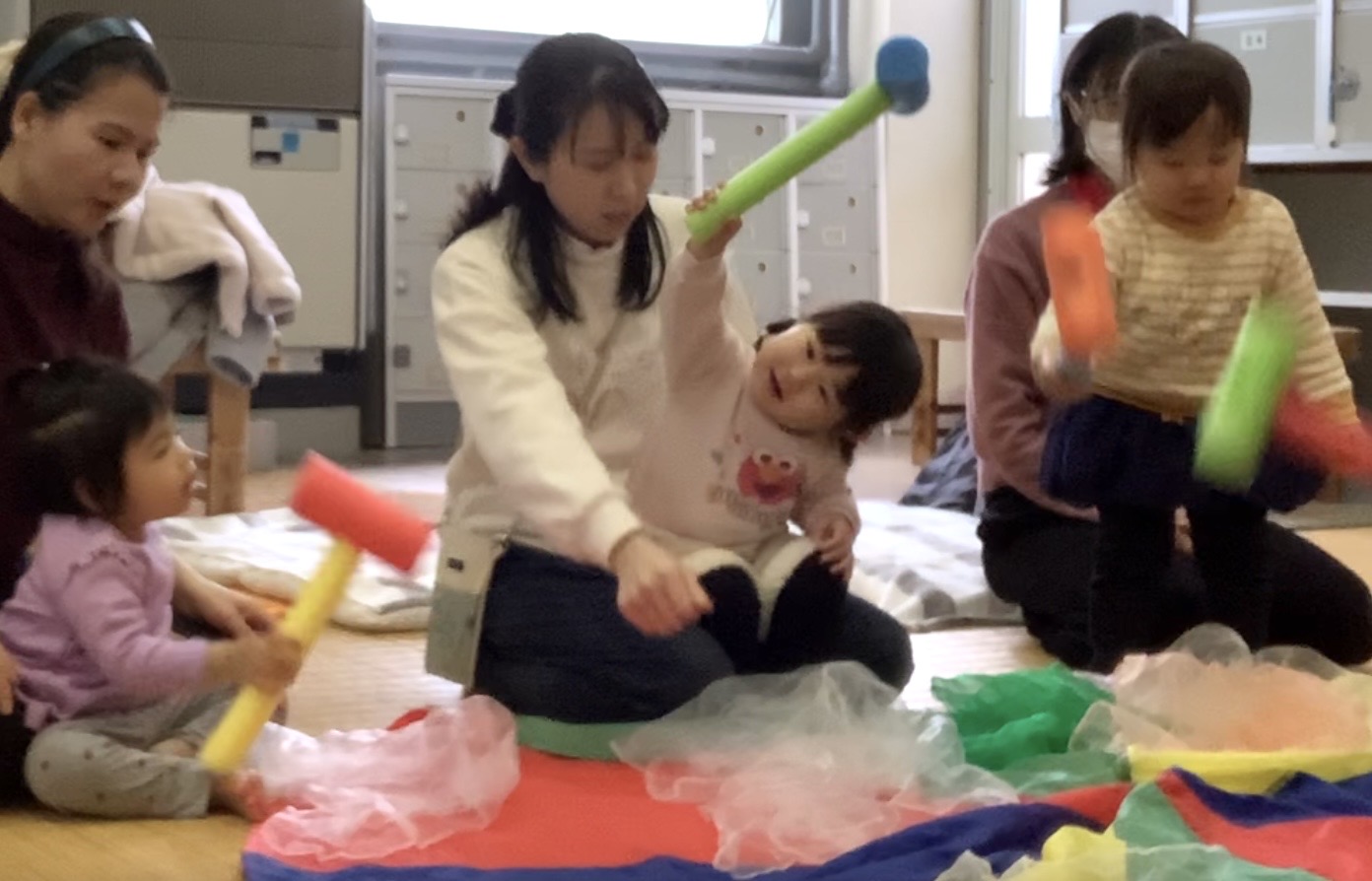 京都市のベビーリトミック♪楽しい!が成長の第一歩