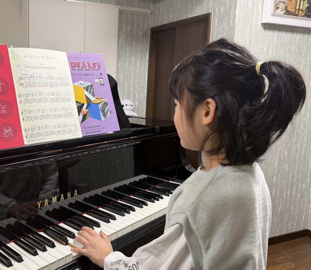 下京区＆南区のピアノ教室♪弾きたい気持ちをたいせつに！１年で見れた大きな成長