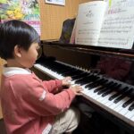 下京区＆南区のピアノ教室♪初めての発表会に向けて５歳くん！音楽が育む「あきらめない心」