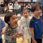 下京区＆南区の英語リトミック♪ 楽しかったとはじける笑顔で卒業！新しいステージへ！